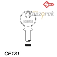 Silca 078 - klucz surowy mosiężny - CE131